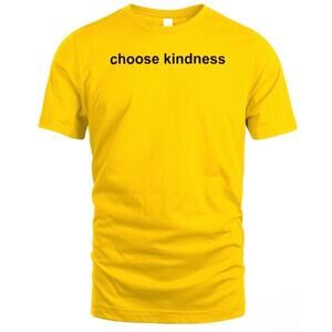 Queer Eye For The Straight Guy Graphic T-Shirt XL Yellow Choose Kindness NWT